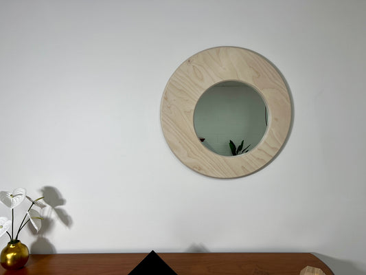 FROST — 30” Asymmetrical Round Mirror