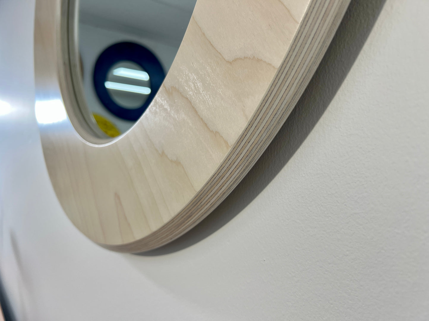 FROST — 30” Asymmetrical Round Mirror