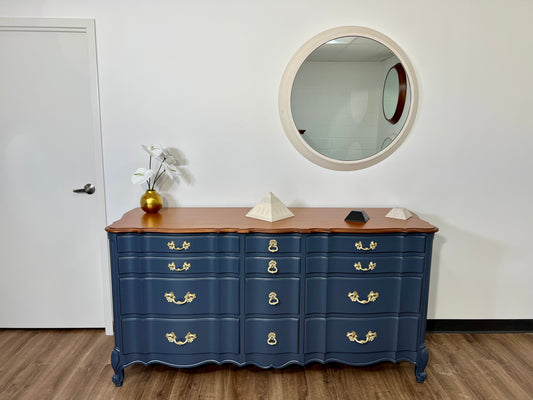 GLACIER — 36” Beveled Round Mirror