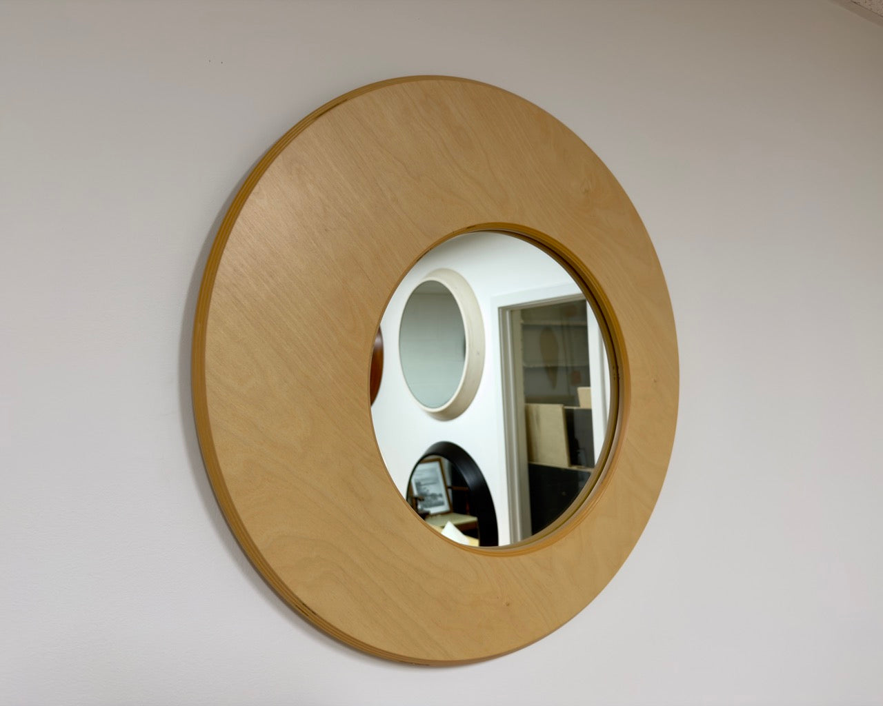 HONEY — 30” Asymmetrical Round Mirror
